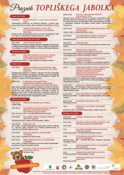 Praznik topliskega Jabolka 2024